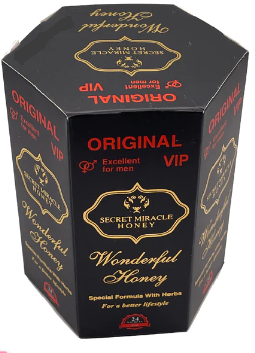 Secret., Miracle,. Honey (Original) 24 Count VIP 15 Gram
